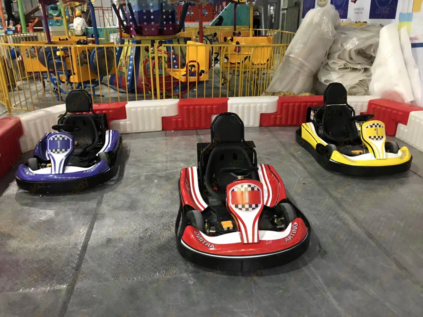 Wat zijn de toepassingen van rotatiemalenmaterialen op het gebied van karting?